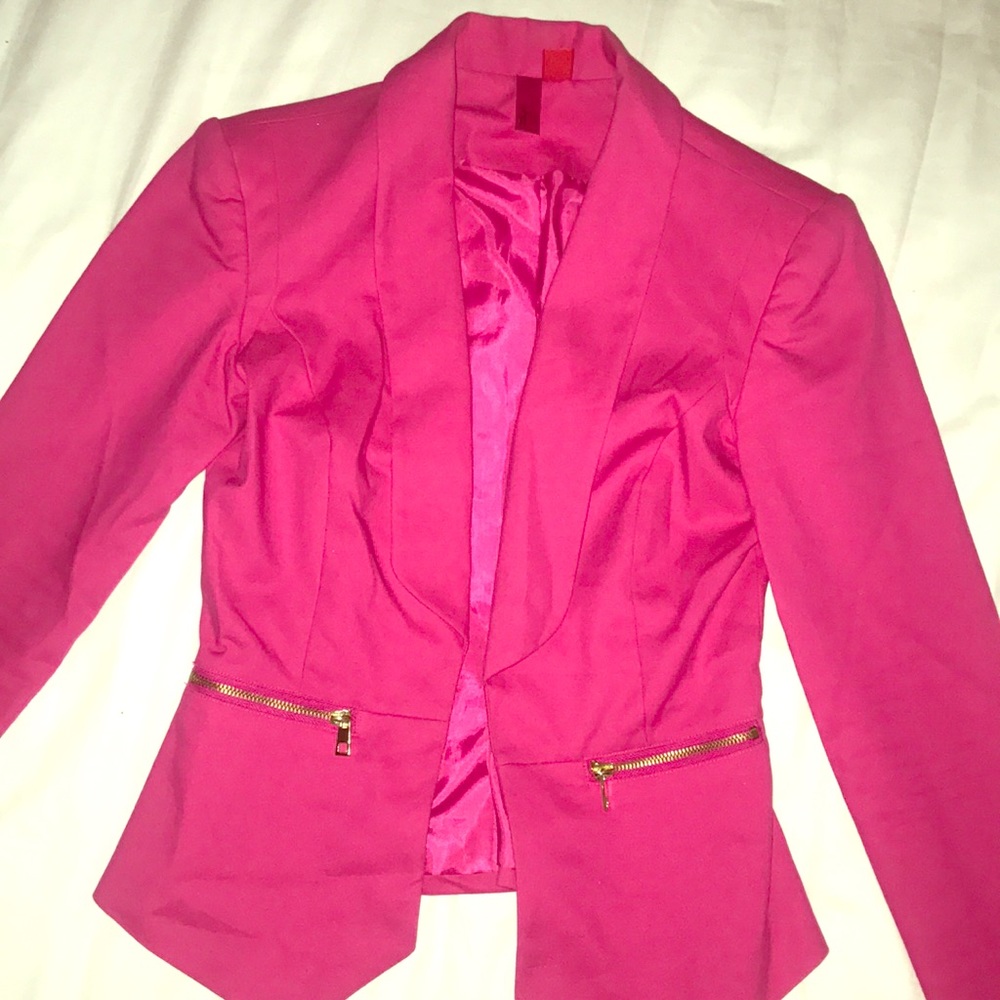 Forever 21 pink blazer!!
